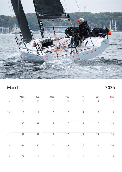 Tormund Racing 2025 Calendar